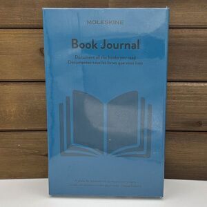 Moleskine Book Journal Blue Hardcover 400 Pages Sealed w Stickers
